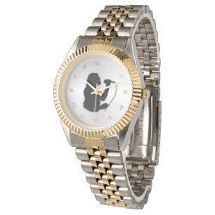 Vrouw Singer met Romeinse Numeriek Horloge