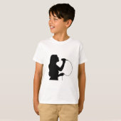 Vrouw Singer T-shirt (Voorkant volledig)