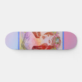 Vrouw Skateboard (Horizontaal)