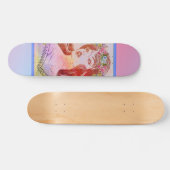 Vrouw Skateboard (Horizontaal)