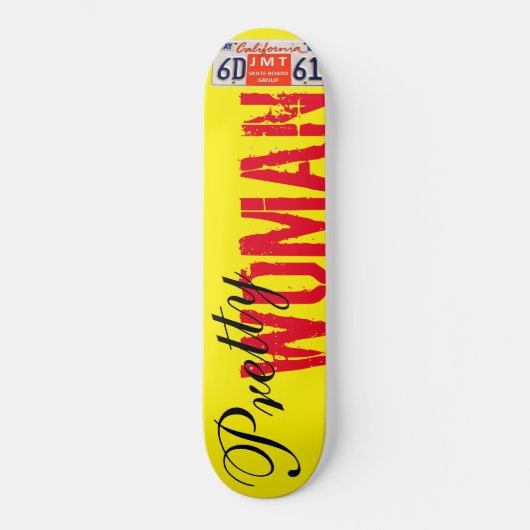 VROUW Skateboard (Voorkant)