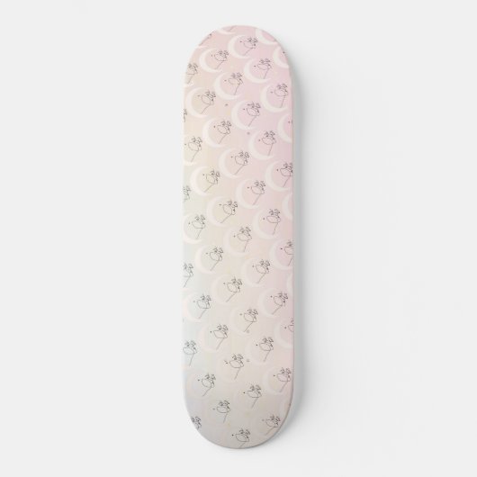 Vrouw Skateboard (Voorkant)