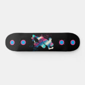 Vrouw Skateboarder Skateboard (Horizontaal)