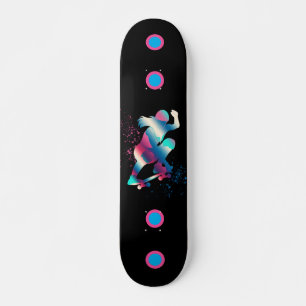 Vrouw Skateboarder Skateboard
