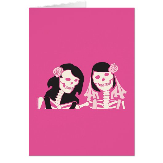 Vrouw Skeleton Couple (Voorkant)