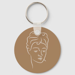 Vrouw Sleutelhanger