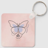 Vrouw Sleutelhanger (Achterkant)