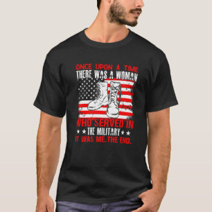 Vrouw Soldaat: Er was een vrouw in de Mil. T-shirt