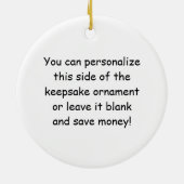 Vrouw Stick Figuur Tennis Star Ornament (Achterkant)