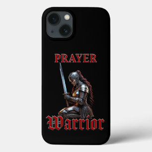 Vrouw strijder van Christus 2 Timotheüs 2:3 Christ iPhone 13 Hoesje