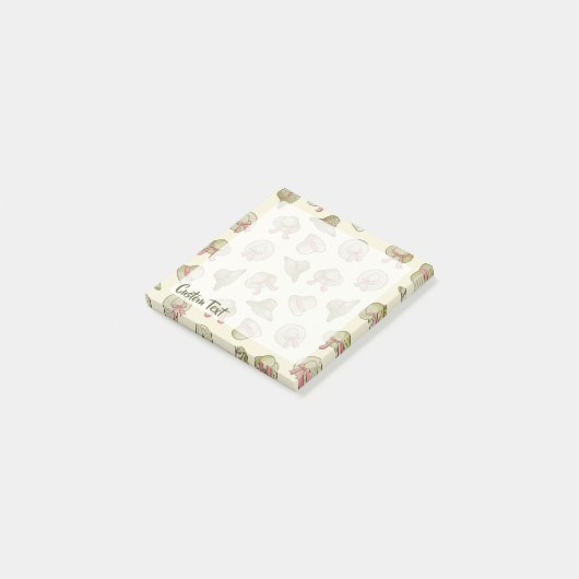 Vrouw Summer Petten Yellow Post-it® Notes (Schuin)