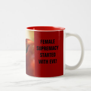 VROUW SUPREMACY BEGON MET EVE! TWEEKLEURIGE KOFFIEMOK