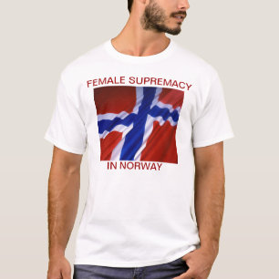 VROUW SUPREMATIE IN NOORWEGEN T-SHIRT