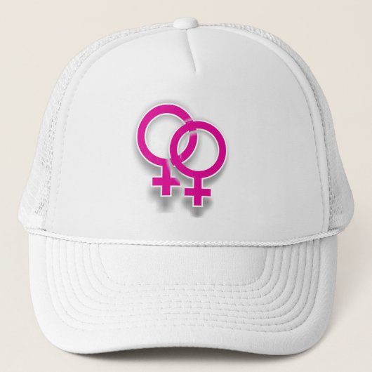 Vrouw Symbol Lesbian Love Pet (Voorkant)