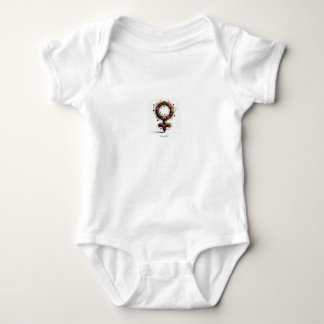 Vrouw Symbool, Baby Meisje Onsie Romper