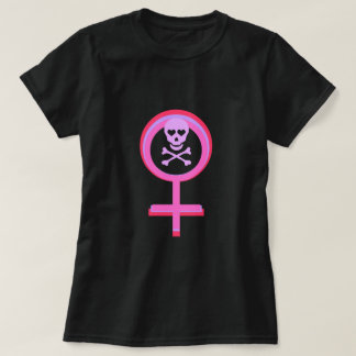 Vrouw symbool gothic shirt