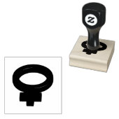 VROUW SYMBOOL 	RUBBERSTEMPEL (Gestempeld)