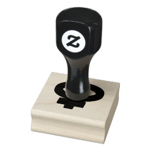 VROUW SYMBOOL 	RUBBERSTEMPEL
