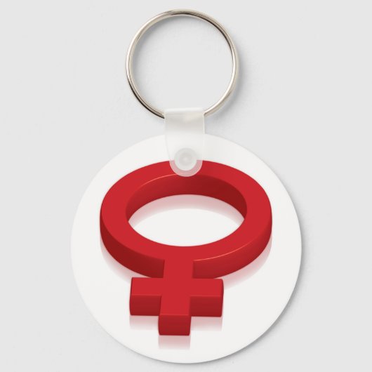 VROUW SYMBOOL SLEUTELHANGER (Voorkant)