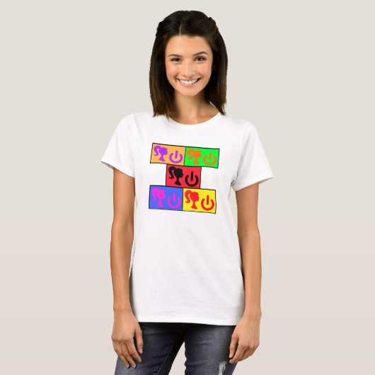 Vrouw T-shirt (Voorkant volledig)