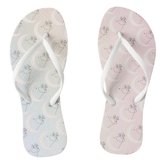 Vrouw Teenslippers (Voetbed)