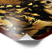 Vrouw tijdens WWII Foto Afdruk (Hoek)