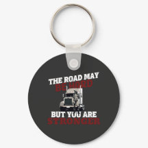 Vrouw Trucker sterke weg veerkrachtige reis trots