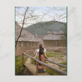 Vrouw uit het Zwarte Woud Briefkaart