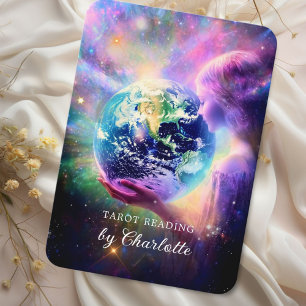 Vrouw Universum Energie Heiler Reiki Spirituell Visitekaartje