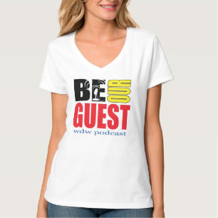 Vrouw: V-Neck Nano Style BOGP T-Shirt! T-shirt