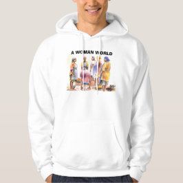vrouw van afrikaans 2, VROUW WERELD Hoodie