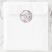 Vrouw van dappere Stickers (Tas)