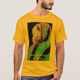 Vrouw van Darfur T-shirt
