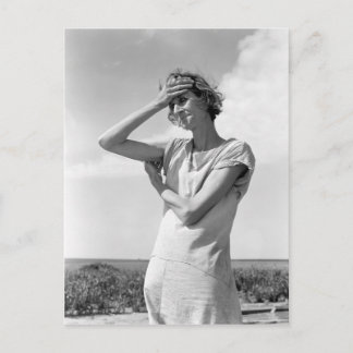 Vrouw van de Hoge Gebieden Briefkaart