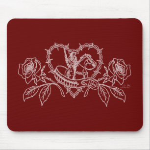 Vrouw van de West-Mousepad Muismat