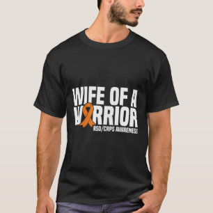Vrouw van een krijger Oranje lint RSDCRPS bewustzi T-shirt