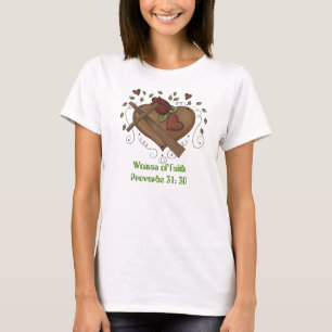 Vrouw van Faith Shirt