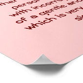 Vrouw van God Bijbelprijsgebed Poster (Hoek)