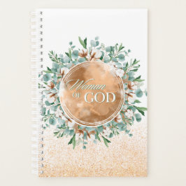 Vrouw van God in Bruin Planner