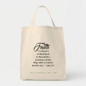 Vrouw van het geloof - MDillonModellen - Tote Bag (Voorkant)