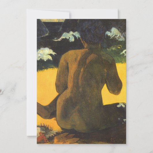 Vrouw van het Zee van Paul Gauguin, Kunst (Voorkant)