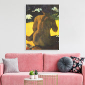 Vrouw van het Zee van Paul Gauguin, Kunst Canvas Afdruk (Insitu (Woonkamer))