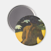Vrouw van het Zee van Paul Gauguin,  Kunst Magneet (Voorkant / Achterkant)