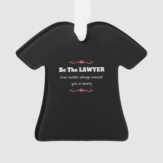 Vrouw van juristen van de rechtenfaculteit Afstude Ornament (voorkant)