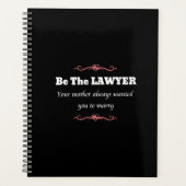 Vrouw van juristen van de rechtenfaculteit Afstude Planner (Voorkant)