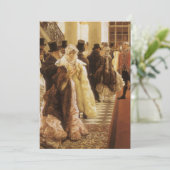 Vrouw van Mode door Tissot,  Victoriaans Kunst (Staand voorkant)