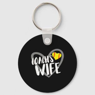 Vrouw van Softll-coach Sleutelhanger