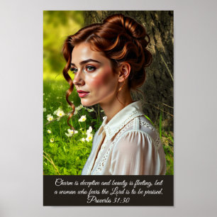 Vrouw van Spreuken 31 Poster