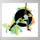 Vrouw: Verblindende illustratie Poster (Voorkant)