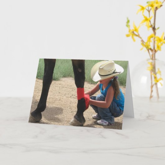 Vrouw Vet Gefeliciteerd Afstuderen Ranch Boerderij Kaart (Gele Bloem)